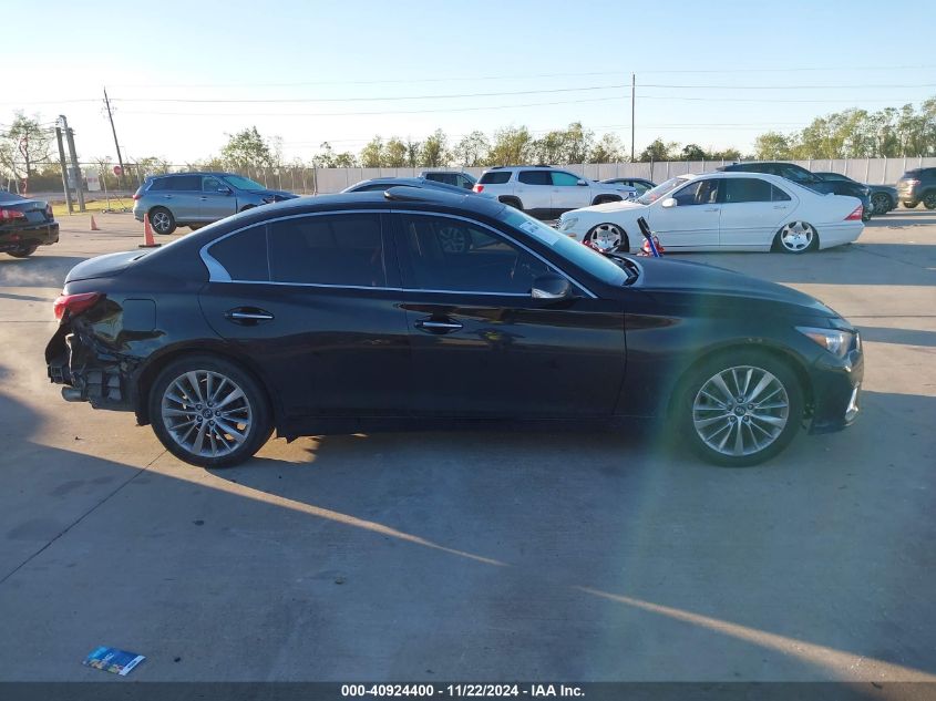 2018 Infiniti Q50 3.0T Luxe VIN: JN1EV7AP7JM363310 Lot: 40924400