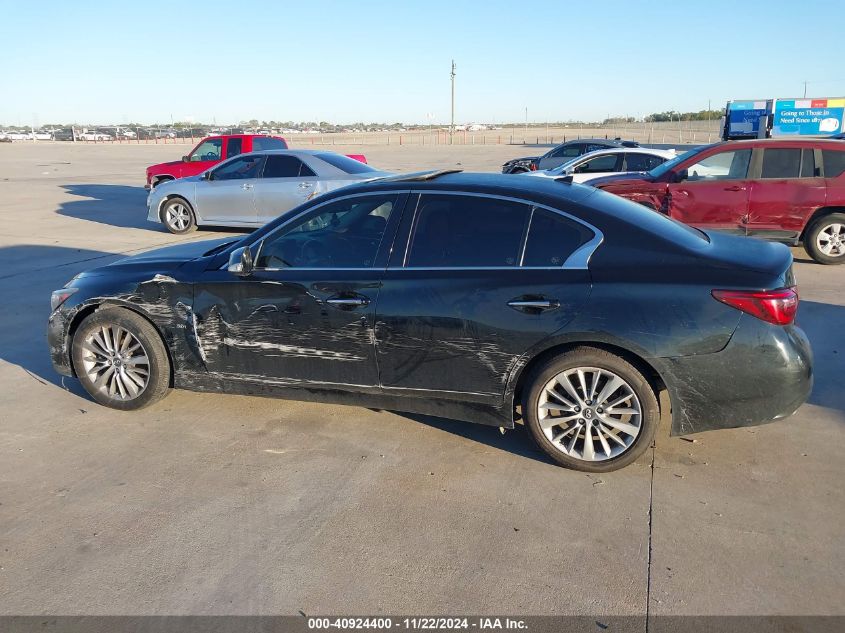 2018 Infiniti Q50 3.0T Luxe VIN: JN1EV7AP7JM363310 Lot: 40924400