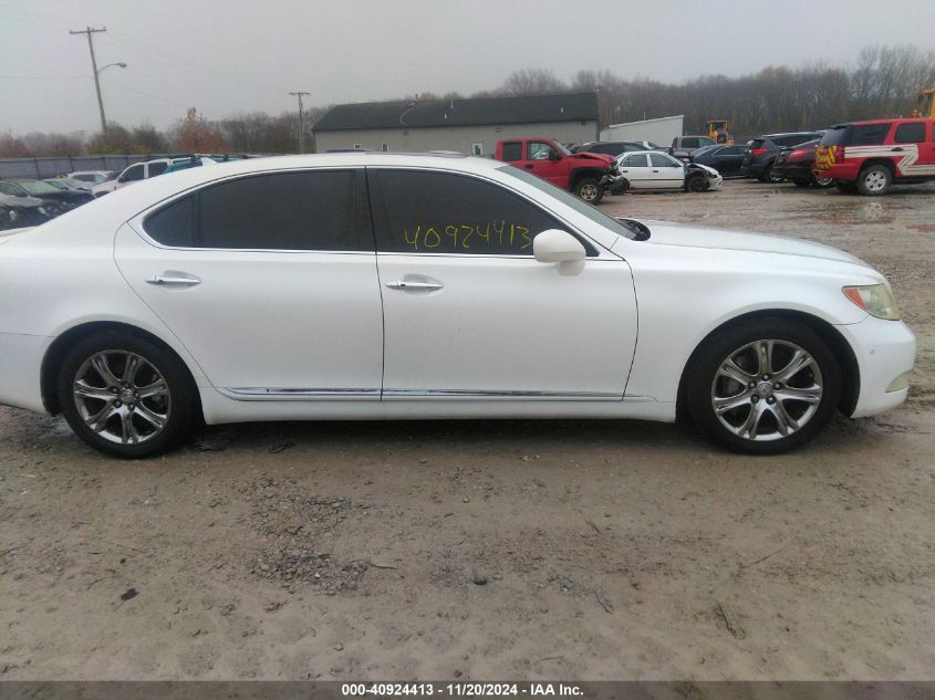 2008 Lexus Ls 460 L VIN: JTHGL46F385021849 Lot: 40924413