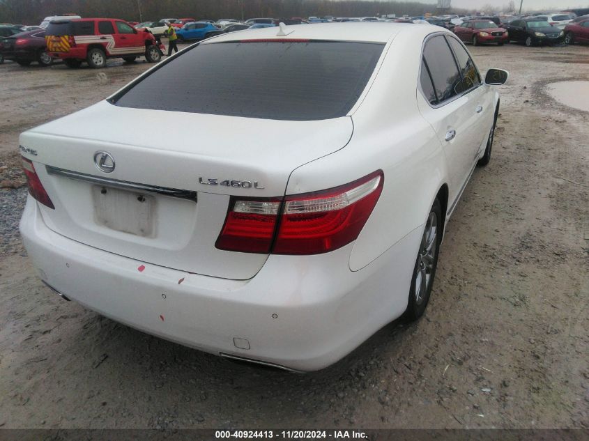 2008 Lexus Ls 460 L VIN: JTHGL46F385021849 Lot: 40924413