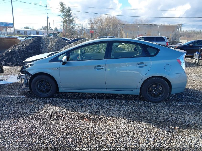 2013 Toyota Prius Three VIN: JTDKN3DUXD5690356 Lot: 40924414