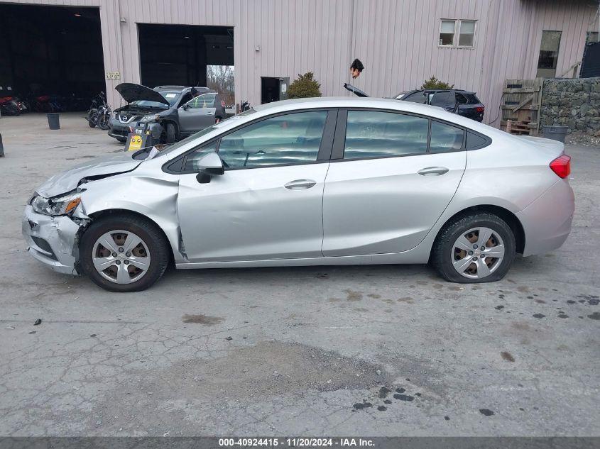 2017 Chevrolet Cruze Ls Auto VIN: 1G1BC5SM6H7272531 Lot: 40924415