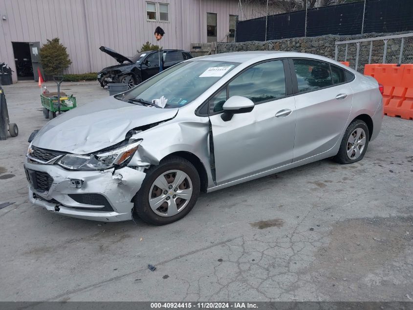 2017 Chevrolet Cruze Ls Auto VIN: 1G1BC5SM6H7272531 Lot: 40924415