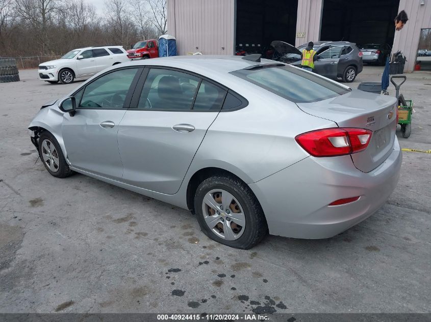 2017 Chevrolet Cruze Ls Auto VIN: 1G1BC5SM6H7272531 Lot: 40924415