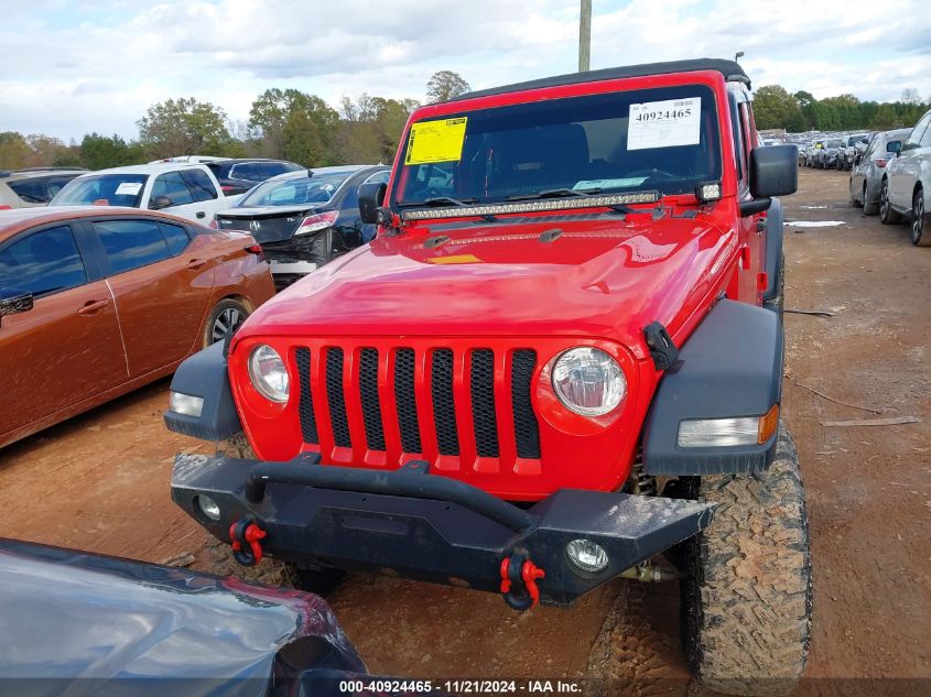 2018 Jeep Wrangler Unlimited Sport S 4X4 VIN: 1C4HJXDG9JW146265 Lot: 40924465