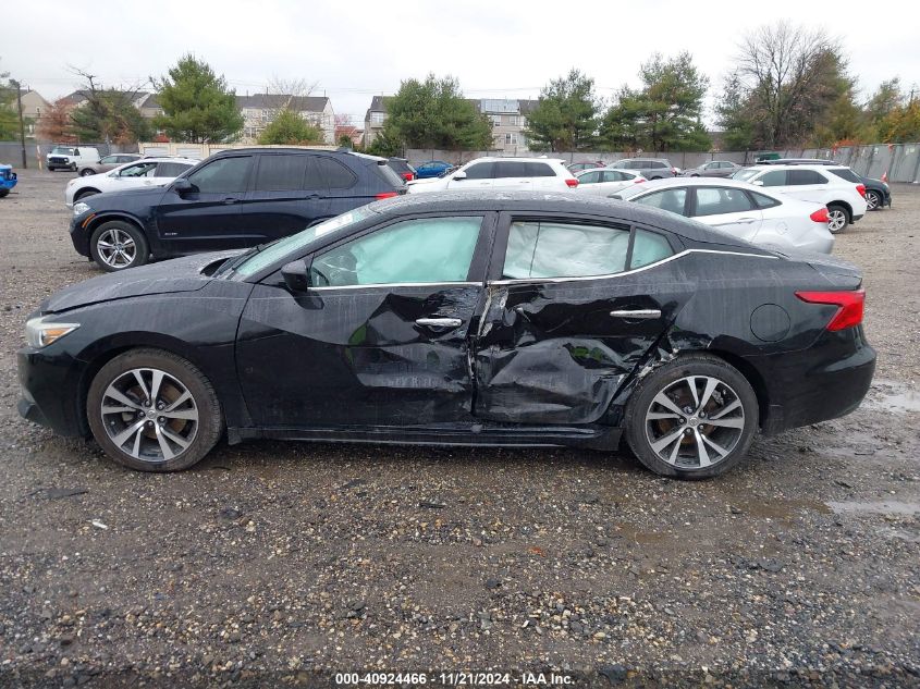 2018 Nissan Maxima 3.5 S VIN: 1N4AA6AP2JC406853 Lot: 40924466