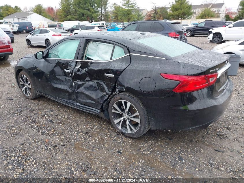 VIN 1N4AA6AP2JC406853 2018 Nissan Maxima, 3.5 S no.3