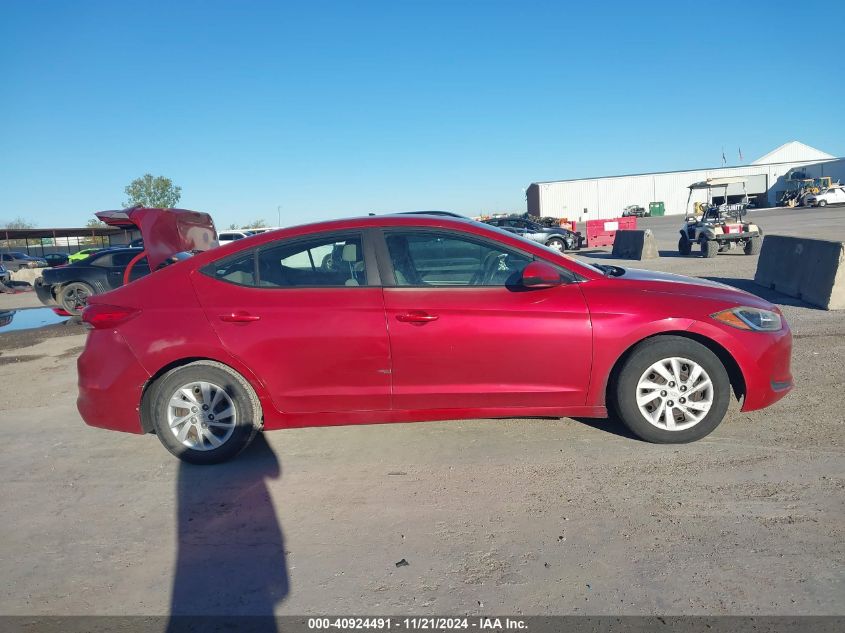 2017 Hyundai Elantra Se VIN: 5NPD74LF9HH1Q4Q22 Lot: 40924491