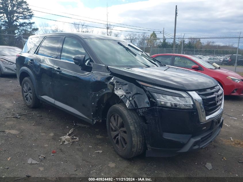 2022 Nissan Pathfinder S 4Wd VIN: 5N1DR3AC5NC255195 Lot: 40924492