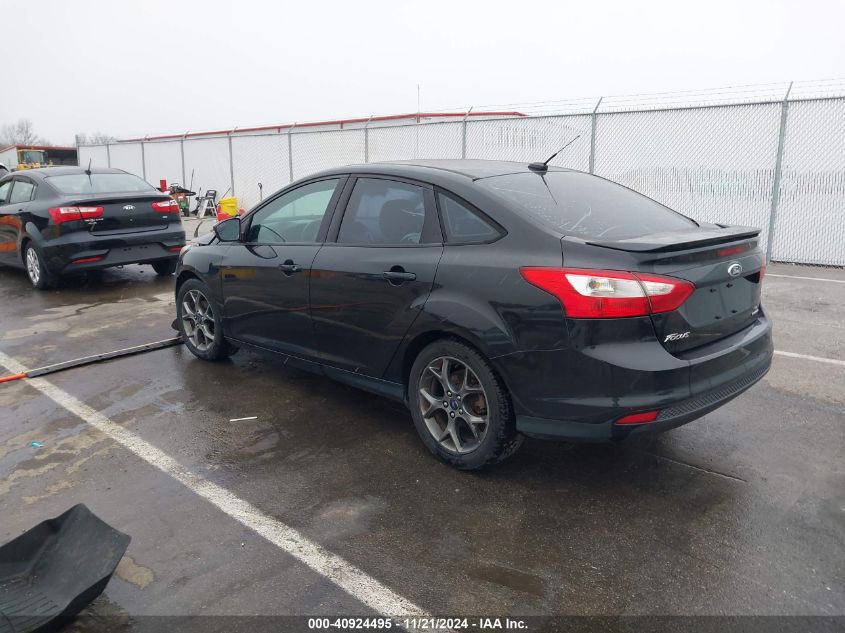 2013 Ford Focus Se VIN: 1FADP3F22DL312628 Lot: 40924495