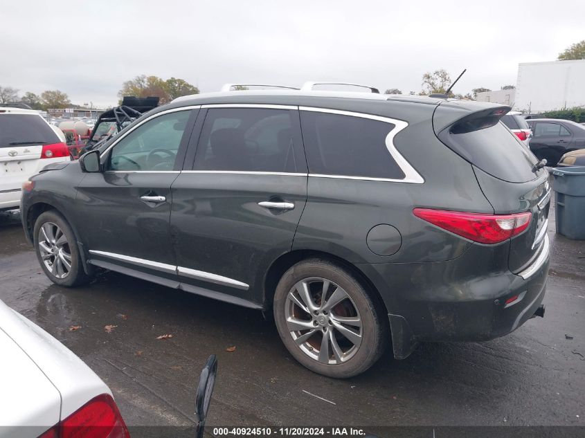 2013 Infiniti Jx35 VIN: 5N1AL0MN8DC350834 Lot: 40924510