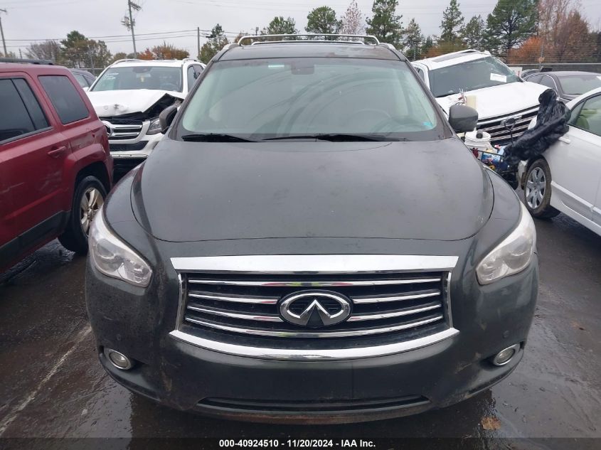 2013 Infiniti Jx35 VIN: 5N1AL0MN8DC350834 Lot: 40924510