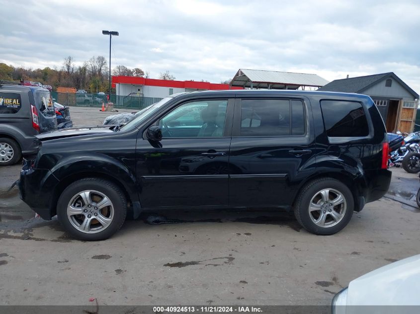 2014 Honda Pilot Ex-L VIN: 5FNYF4H77EB050946 Lot: 40924513