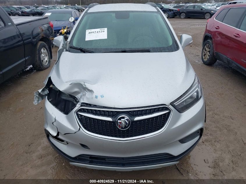 2019 Buick Encore Fwd Preferred VIN: KL4CJASB6KB889581 Lot: 40924529