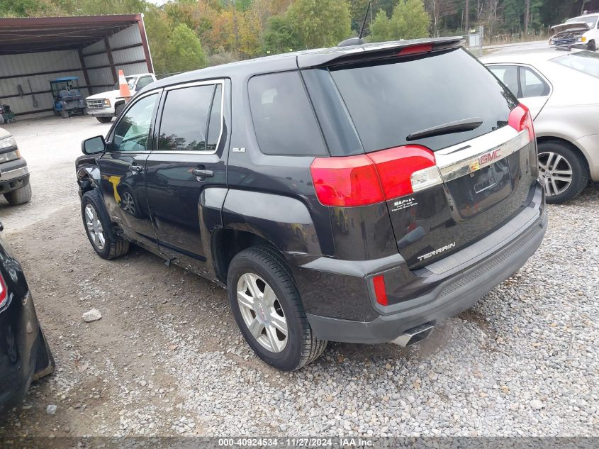 VIN 2GKALMEK6G6180488 2016 GMC Terrain, Sle-1 no.3