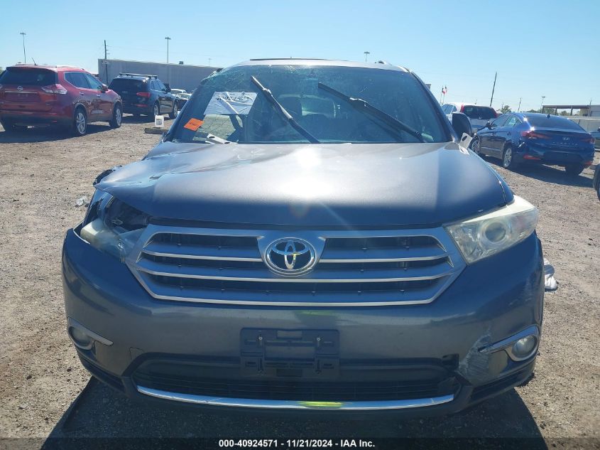 2013 Toyota Highlander Se V6 VIN: 5TDZK3EH1DS130017 Lot: 40924571