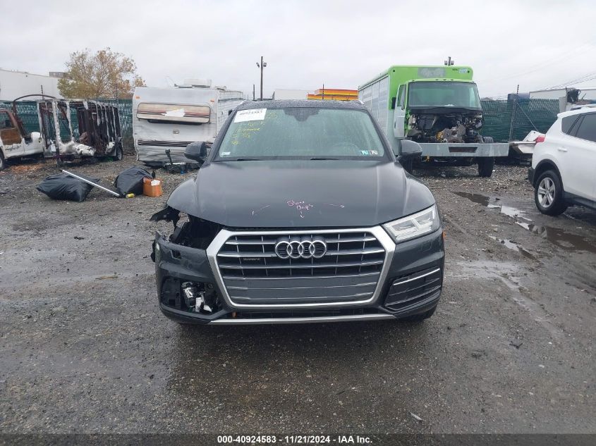 2018 Audi Q5 2.0T Premium/2.0T Tech Premium VIN: WA1BNAFYXJ2227824 Lot: 40924583