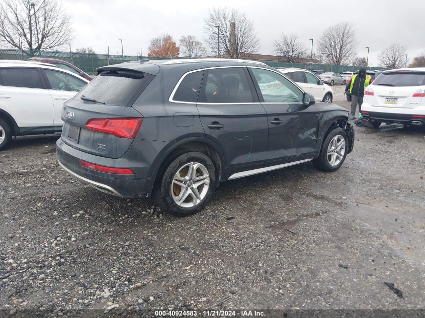 2018 Audi Q5 2.0T Premium/2.0T Tech Premium VIN: WA1BNAFYXJ2227824 Lot: 40924583