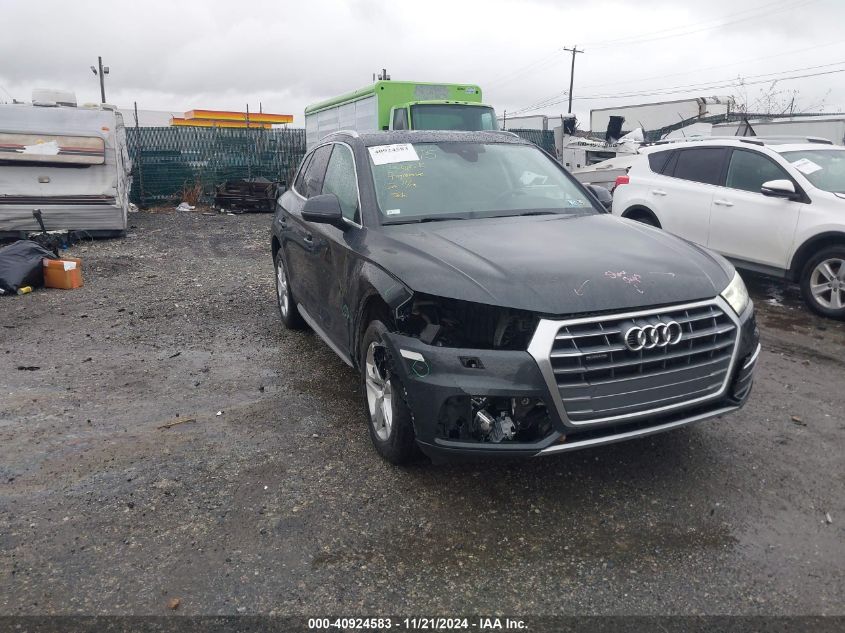 2018 Audi Q5 2.0T Premium/2.0T Tech Premium VIN: WA1BNAFYXJ2227824 Lot: 40924583