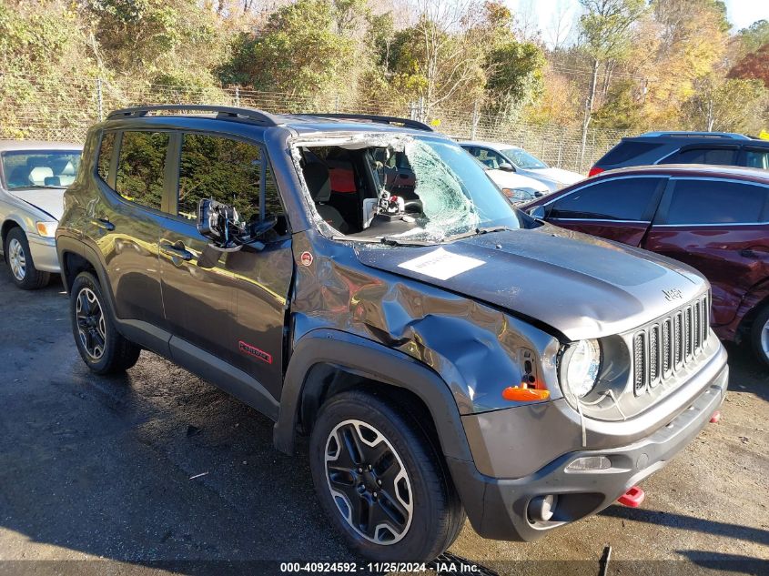 VIN ZACCJBCT1GPE21015 2016 Jeep Renegade, Trailhawk no.1