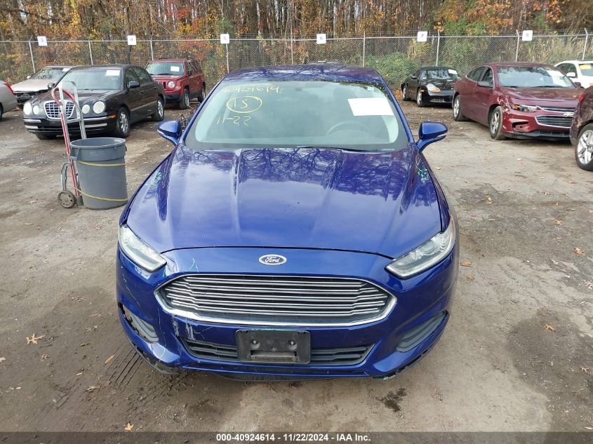 2014 Ford Fusion Se VIN: 1FA6P0H78E5406485 Lot: 40924614