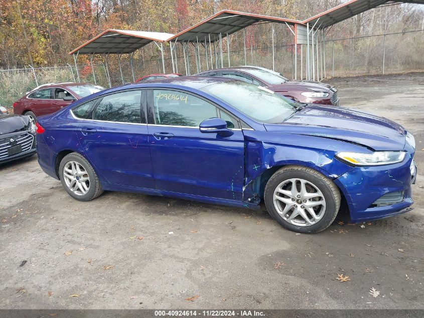 2014 Ford Fusion Se VIN: 1FA6P0H78E5406485 Lot: 40924614