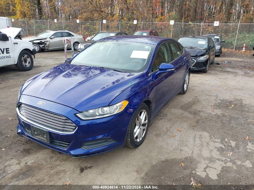 2014 Ford Fusion Se VIN: 1FA6P0H78E5406485 Lot: 40924614