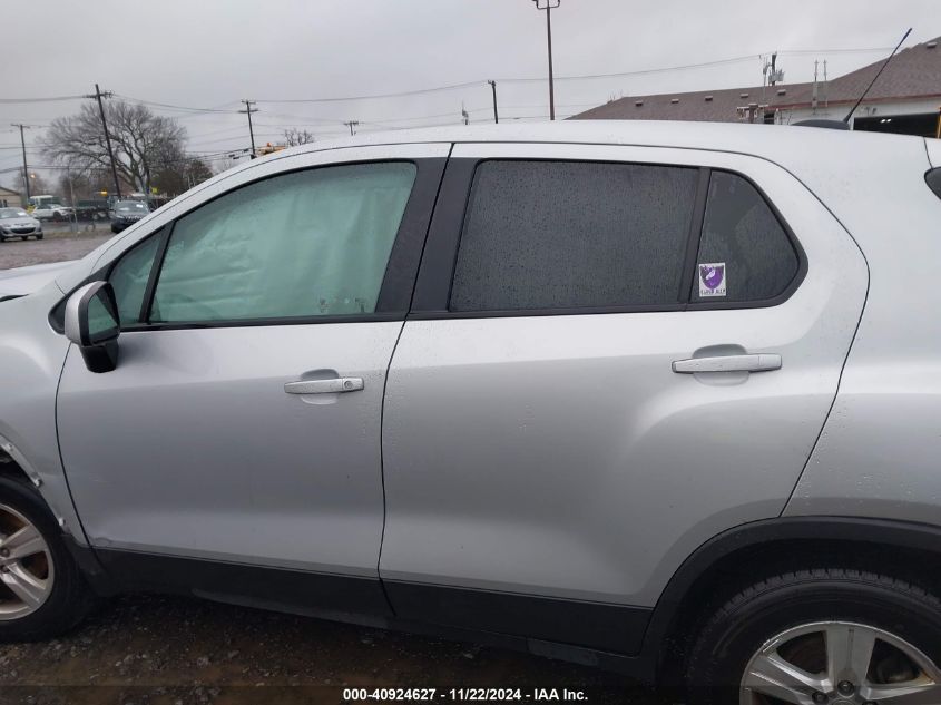 2020 Chevrolet Trax Awd Ls VIN: 3GNCJNSB8LL185774 Lot: 40924627