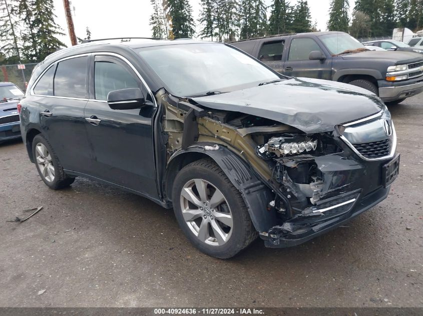 VIN 5FRYD4H99GB045451 2016 ACURA MDX no.1