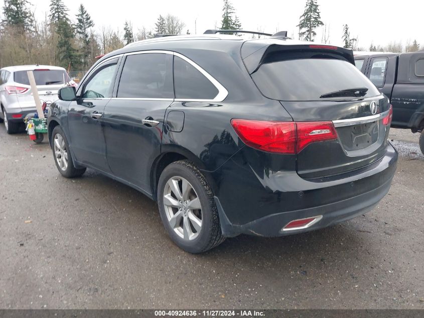 VIN 5FRYD4H99GB045451 2016 ACURA MDX no.3