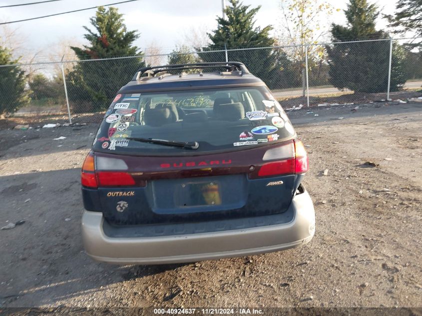 2003 Subaru Outback VIN: 4S3BH675037617609 Lot: 40924637