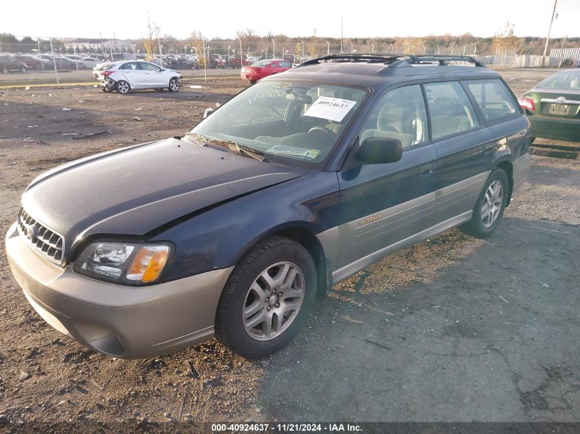 2003 Subaru Outback VIN: 4S3BH675037617609 Lot: 40924637