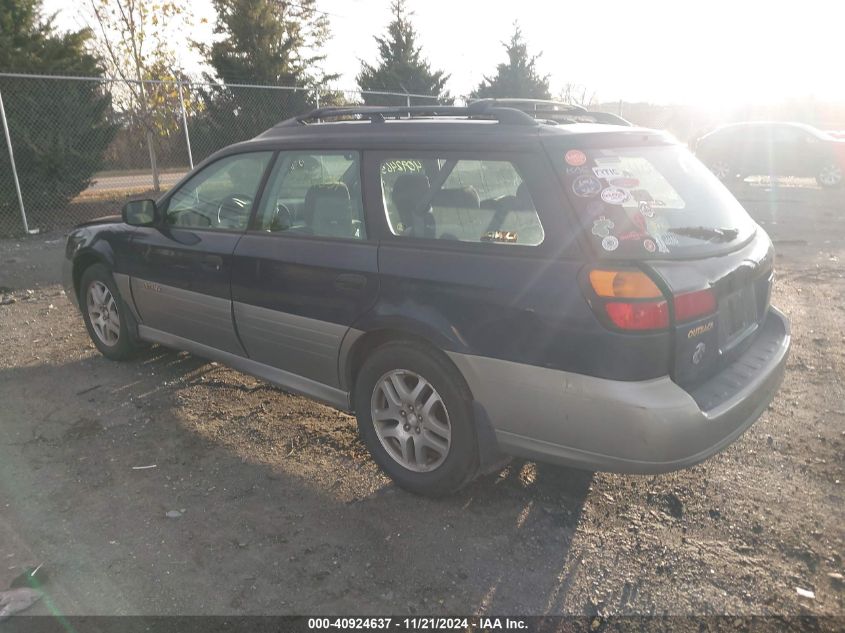 2003 Subaru Outback VIN: 4S3BH675037617609 Lot: 40924637