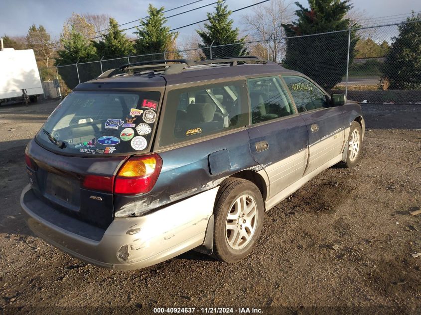 2003 Subaru Outback VIN: 4S3BH675037617609 Lot: 40924637