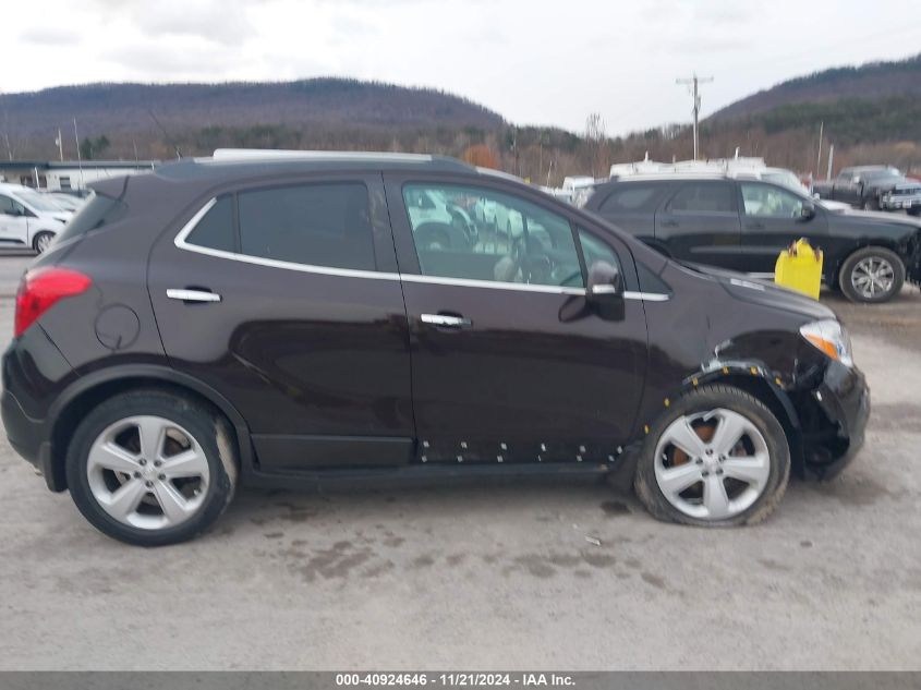 2016 Buick Encore Convenience VIN: KL4CJBSB6GB571294 Lot: 40924646