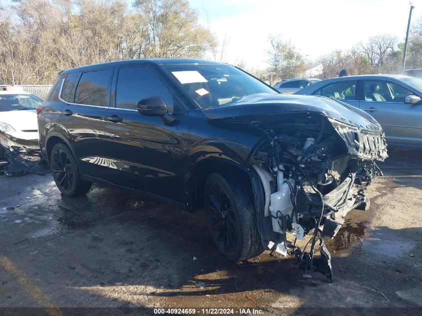 2022 Mitsubishi Outlander Black Edition VIN: JA4J4UA87NZ078695 Lot: 40924659