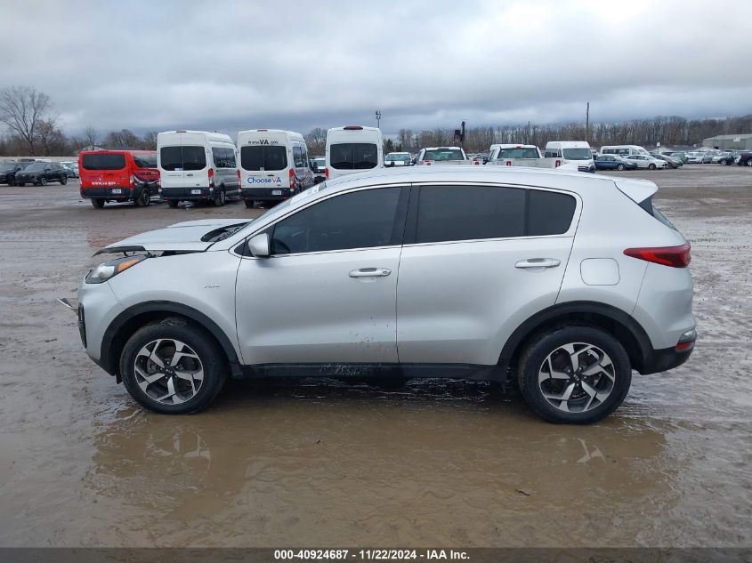 2022 Kia Sportage Lx VIN: KNDPMCAC5N7021793 Lot: 40924687