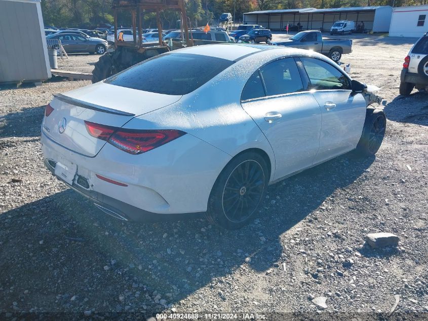 2020 Mercedes-Benz Cla 250 VIN: WDD5J4GBXLN065744 Lot: 40924688