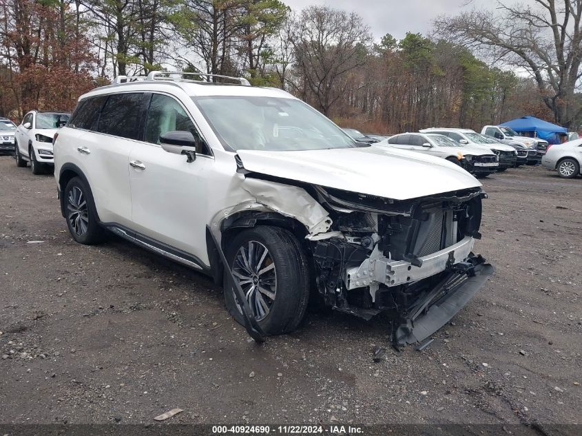 2022 Infiniti Qx60 Sensory Awd VIN: 5N1DL1GS9NC340173 Lot: 40924690