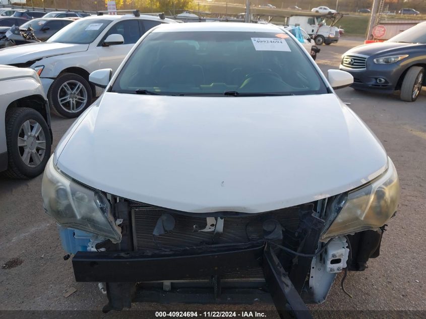 2013 Toyota Camry Se VIN: 4T1BF1FK6DU263643 Lot: 40924694