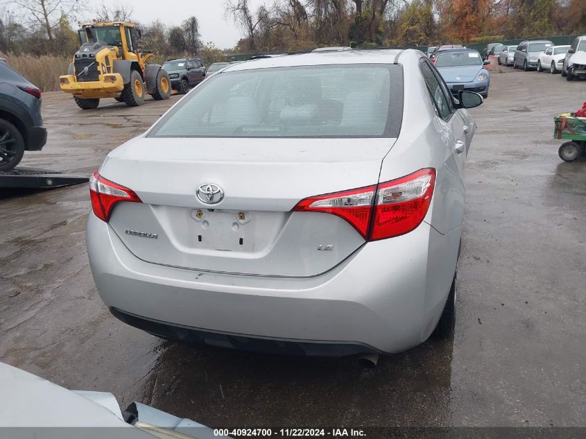 2014 Toyota Corolla Le VIN: 2T1BURHE3EC126416 Lot: 40924700