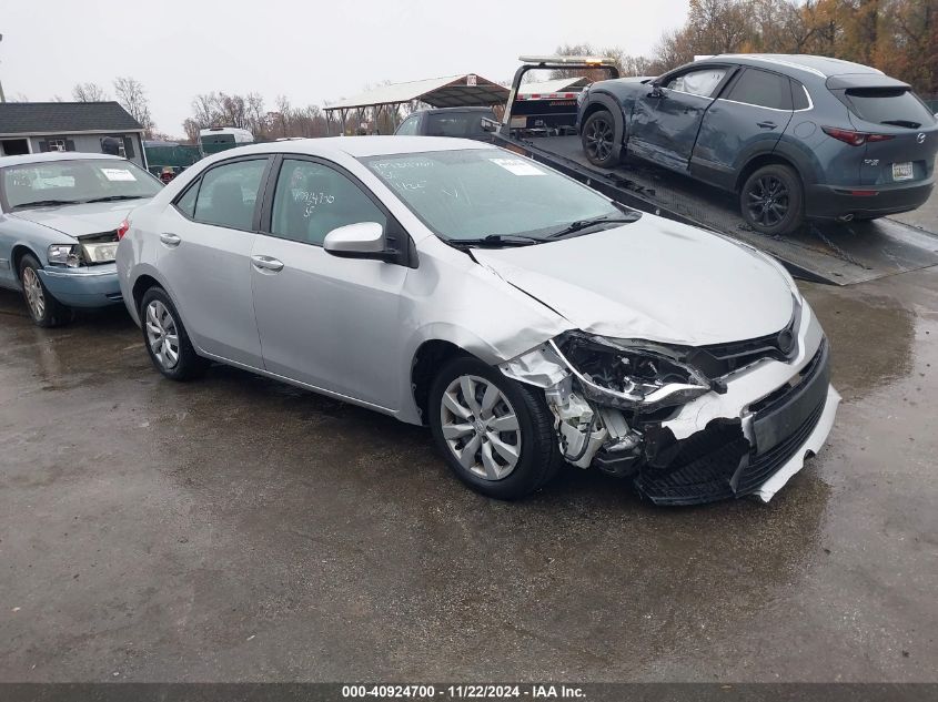 2014 TOYOTA COROLLA LE - 2T1BURHE3EC126416