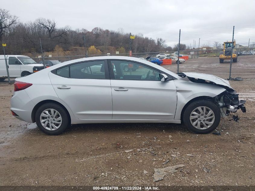 2019 Hyundai Elantra Se VIN: KMHD74LF5KU778385 Lot: 40924709