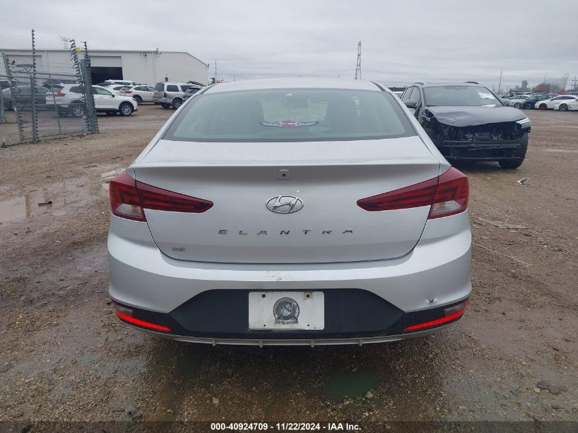 2019 Hyundai Elantra Se VIN: KMHD74LF5KU778385 Lot: 40924709