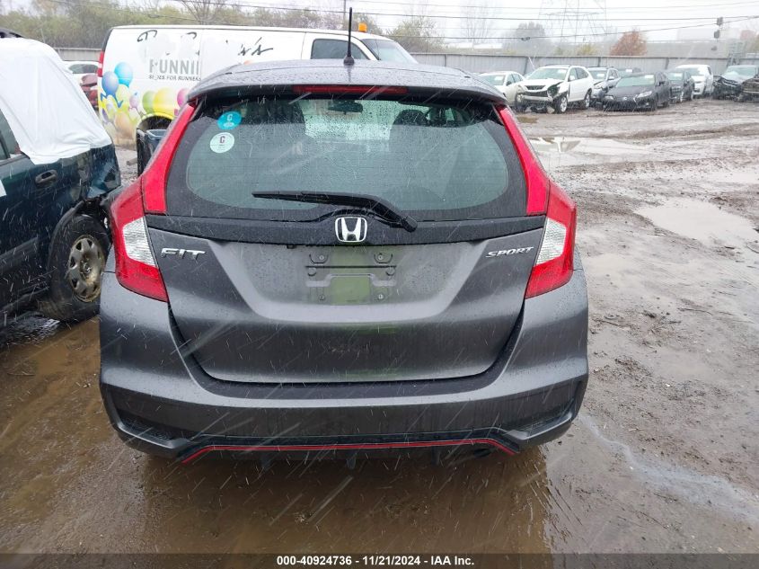 2019 Honda Fit Sport VIN: 3HGGK5H65KM721821 Lot: 40924736