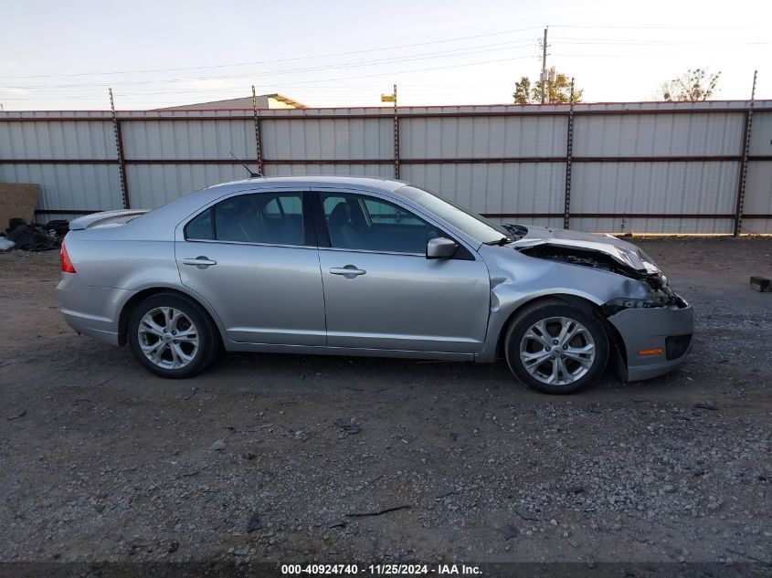 2012 Ford Fusion Se VIN: 3FAHP0HA0CR1S6495 Lot: 40924740