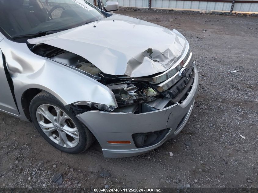 2012 Ford Fusion Se VIN: 3FAHP0HA0CR1S6495 Lot: 40924740