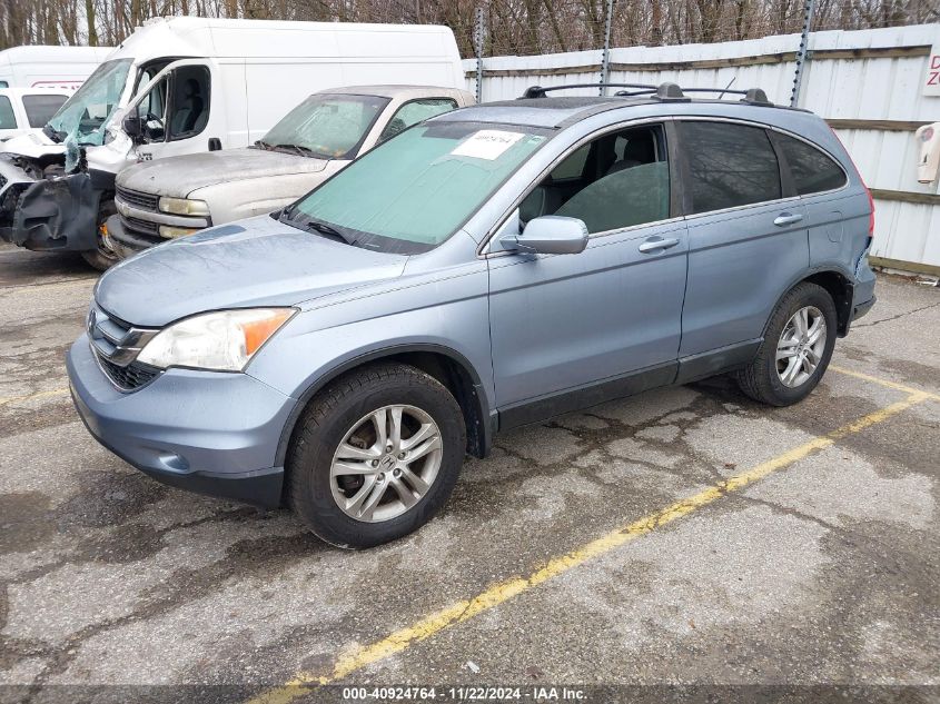 2010 Honda Cr-V Ex-L VIN: 5J6RE4H73AL021016 Lot: 40924764