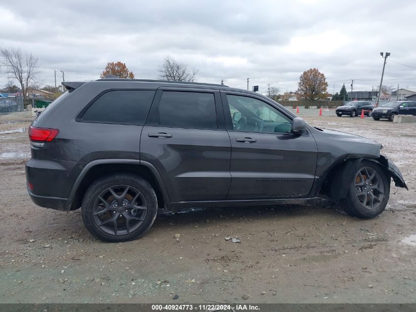 2021 Jeep Grand Cherokee 80Th Anniversary 4X4 VIN: 1C4RJFBG9MC672595 Lot: 40924773