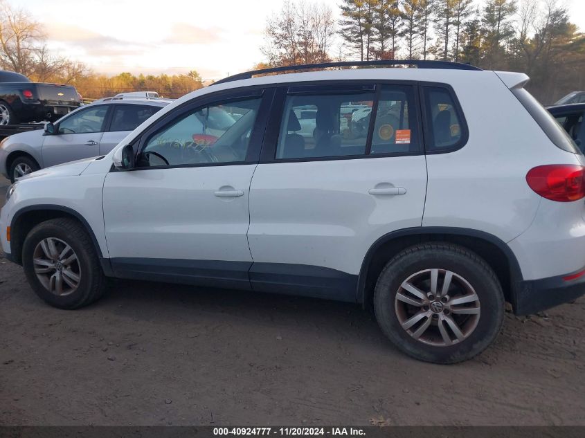 2015 VOLKSWAGEN TIGUAN S - WVGBV7AX6FW611733